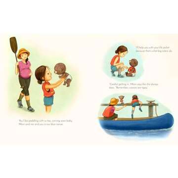 The Blue Canoe: A Picture Book