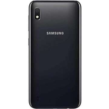 Samsung Galaxy A10 A105G/DS 32GB Unlocked GSM DUOS Phone w/ Dual 13MP & 2MP Camera (International Variant/US Compatible LTE) – Black