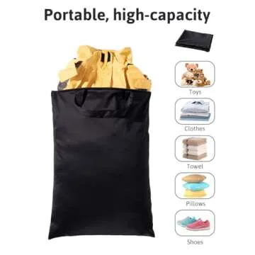 Meowoo Waterproof Large Travel Laundry Bag for Gym