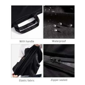 Meowoo Waterproof Large Travel Laundry Bag for Gym