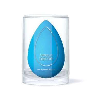 Beautyblender® | Topaz Sky Beauty Blender Makeup Sponge, Super-Soft Foam Easily Blends Foundations,...