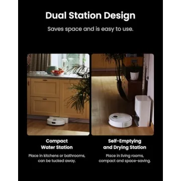 SwitchBot S10 Vacuum and Mop, Self Draining, 6500Pa