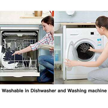 AngLink BBQ Grill Gloves for Extreme Heat Resistance