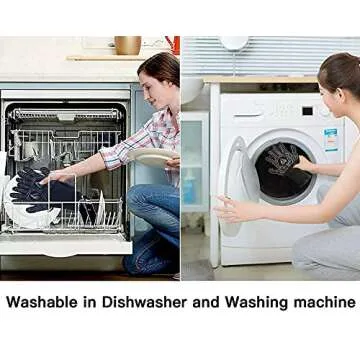 AngLink BBQ Grill Gloves for Extreme Heat Resistance