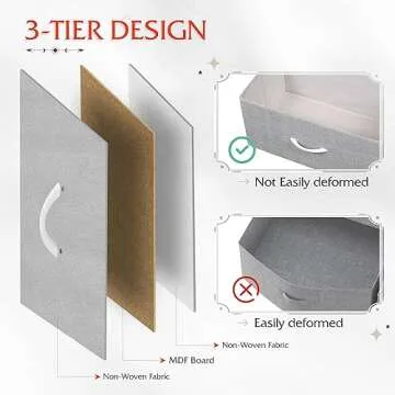 WLIVE Fabric 9-Drawer Dresser for Stylish Organization