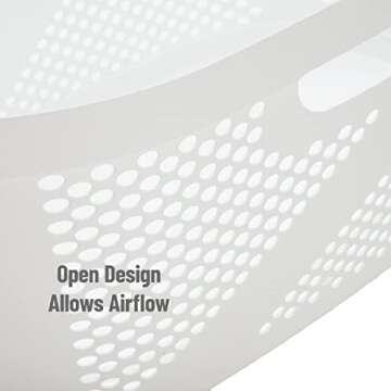 Mind Reader 40L Laundry Basket Set for Efficient Laundry Organization