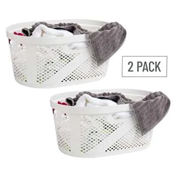 Mind Reader 40L Laundry Basket Set for Efficient Laundry Organization