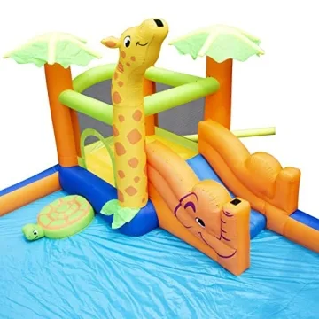 BANZAI Safari Splash Water Park for Kids 5-12