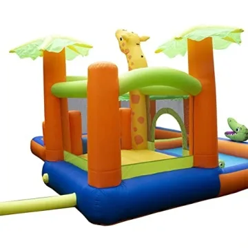 BANZAI Safari Splash Water Park for Kids 5-12