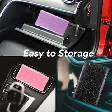 Miunice Car Registration and Insurance Holder, Bling Premium Pu Leather Vehicle Glove Box Organizer, Prefect Leather License Registration Holder for Driver License,Cards & Essential Documents (Silver)