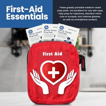 Medpride Alcohol Prep Pads, Sterile Wipes Pack of 200