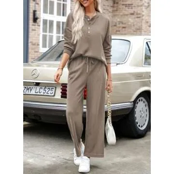 Stylish Dokotoo Women's 2 Piece Sweatsuit for Fall