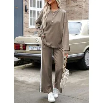 Stylish Dokotoo Women's 2 Piece Sweatsuit for Fall