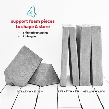 Transformative Yourigami Kids Play Couch - Modular Design