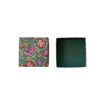 Colorful Floral Gift Boxes - Set of 5 by Creative Co-Op