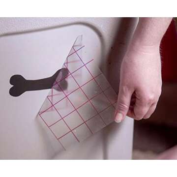 Kassa Transfer Tape Roll for Vinyl - Clear | 12 in x 12 ft, 5 Black Vinyl Sheets Included | Compatible with Cricut, Silhouette & Other Cutting Machines | for DIY Art Projects, Styling & Decorating