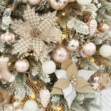 Sea Team 77-Pack Shatterproof Christmas Ornaments Set