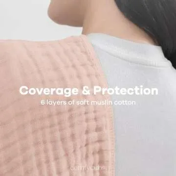 Ultra Absorbent Comfy Cubs Burp Cloths - Pack of 6