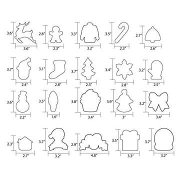 20 Christmas Cookie Cutters for Fun Holiday Baking