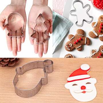 20 Christmas Cookie Cutters for Fun Holiday Baking