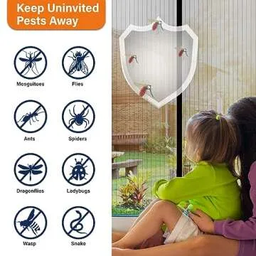 Magnetic Screen Door for Easy Indoor-Outdoor Access