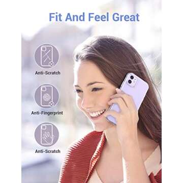 AINOPE iPhone 11 Slim Anti-Drop Clear Case with Grip