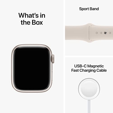 Apple Watch Series 8 GPS 41mm Smart Watch with ECG & More