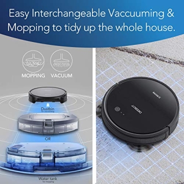 ECOVACS DEEBOT 661 Cordless Robot Vacuum and Mop Cleaner