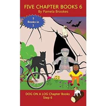 Five Chapter Books for Phonics & Dyslexic Readers - DOG ON A LOG Collection