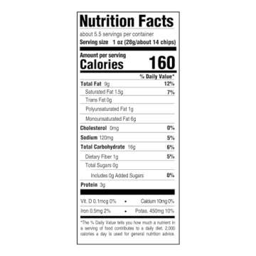 Boulder Canyon, Chips Potato Avocado Oil Sea, 5.25 Ounce