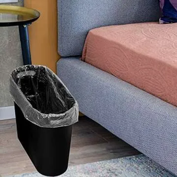 Space-Efficient ROYFACC Small Trash Can for Tight Spaces