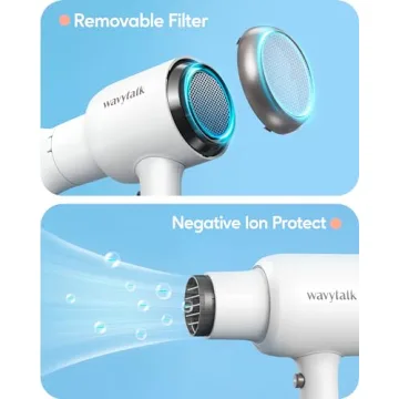 Wavytalk 1875W Professional Hair Dryer with Diffuser