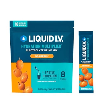 Liquid I.V.® Hydration Multiplier - Seaberry Flavor 16 Servings