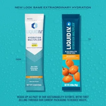 Liquid I.V.® Hydration Multiplier - Seaberry Flavor 16 Servings