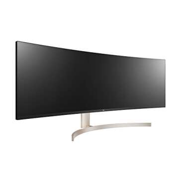 LG 49WL95C-WE 32:9 UltraWide Monitor 49" Dual DQHD (5120 x 1440) IPS Display, HDR10, USB Type-C with...