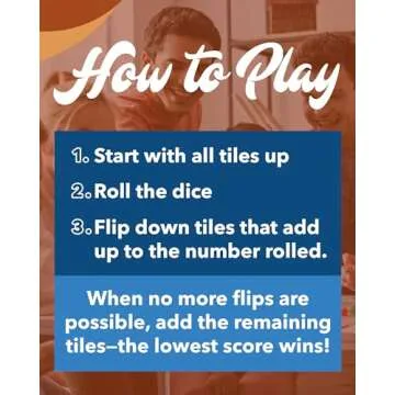 WE Games Shut The Box Board Game - Premium Family Fun