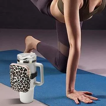 Yopria Water Bottle Pouch for Stanley Quencher & IceFlow