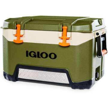 Igloo Cooler Technology with Secure Tie Down Points for Outdoor Adventures