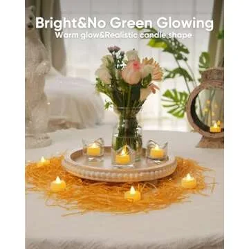 Amagic Flameless LED Tea Lights Candles for Every Occasion