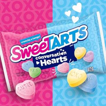 SweeTARTS Conversation Hearts Candy for Valentine's Day