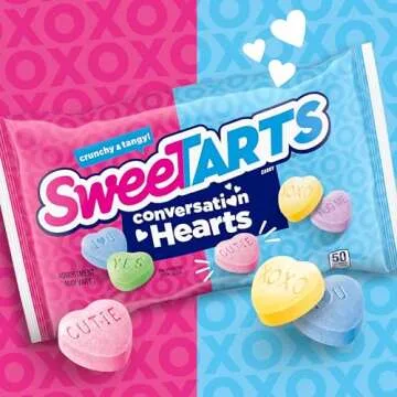 SweeTARTS Conversation Hearts Candy for Valentine's Day