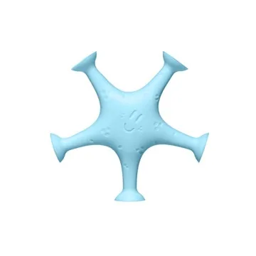 Ubbi Starfish Bath Toys for Toddlers - Fun & Safe