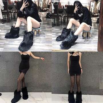 Valpeak Women's Furry Snow Boots For Winter Style and Warmth