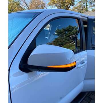 HIGH FLYING Car Accessories LED Side Mirrors, Sequential Dynamic Turn Signal Lights Indicator, Pair ...