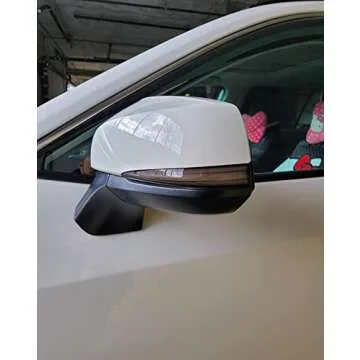 HIGH FLYING Car Accessories LED Side Mirrors, Sequential Dynamic Turn Signal Lights Indicator, Pair for Toyota Tacoma 2016-2023, RAV4 XA50 2019-2024, Highlander XU70 2020-2024, Set of 2, Smoked Black