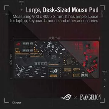 ASUS ROG Scabbard II EVA Gaming Mousepad for Gamers