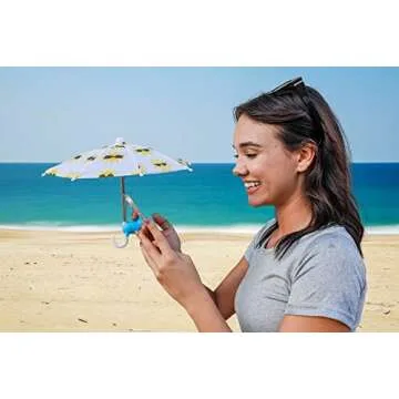 Cute Phone Umbrella for Sun and Rain Protection - PhoneBrella