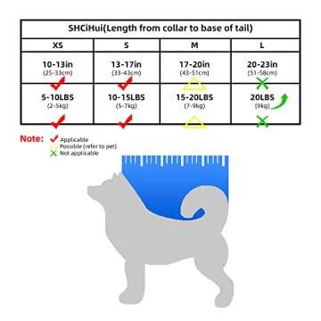 SHCihui Large Pet Backpack Dog Backpack for Most Dog Sizes Travel&Hiking Pet Carrier Backpack with Safety Leash Large Ventilations Double-Layer Structure (Black)