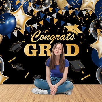 cocomong Graduation Backdrop 7x5ft for Photo Booths
