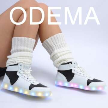 Odema V3 Aurora LED Light Up High Top Sneakers